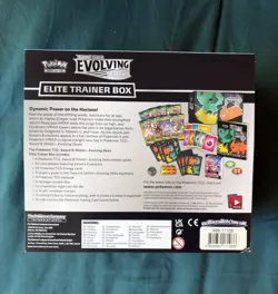 Pokemon Evolving Skies EMPTY Elite Trainer Box (ETB) No Packs, Has Extras - Image 3