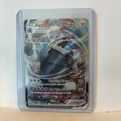 Pokemon TCG Aggron VMAX 097/172 SWSH Brilliant Stars Full Art Ultra Rare Holo - Image 2