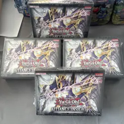 YUGIOH: Alliance Insight 1st Edition BOOSTER BOX - FACTORY SEALED NEW Lot Of 4 - Image 1