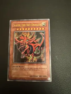 YuGiOh! - Slifer the Sky Dragon - GBI-001 - Ultra Rare - Unlimited Edition - Image 2