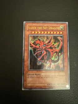 YuGiOh! - Slifer the Sky Dragon - GBI-001 - Ultra Rare - Unlimited Edition - Image 3