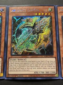 3x Artifact Lancea | RA01-EN006 | Platinum Secret Rares | NM | 1st Ed | YuGiOh! - Image 5