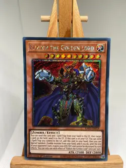 Eldlich The Golden Lord - Platinum Secret 1st Edition RA01-EN019 - NM - YuGiOh - Image 1