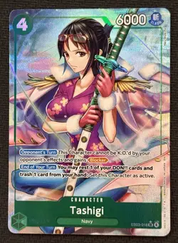 Tashigi SR (Alternate Art) EB03-018 - EB03 One Piece Heroines Addition - Image 1