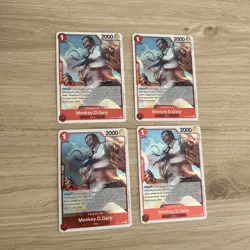 One Piece TCG 4x Monkey.D.Garp OP13-016 Rares *ENGLISH* *SHIPS NOW* - Image 2