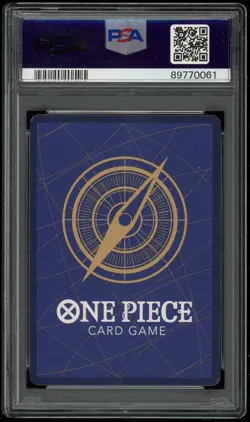 One Piece CCG 0-Nami Alt Art Wings of the Captain OP06-101 PSA 10 Gem Mint - Image 2