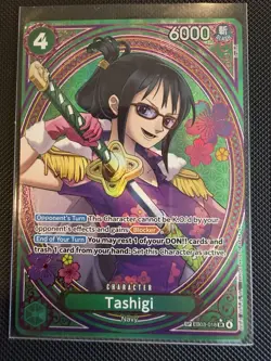 One Piece English Tashigi SP EB03-018 SR Alt Art Heroines Edition Near Mint - Image 1