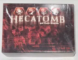 Hecatomb Trading Card Game Premiere Starter Deck 40 Random Cards Rulebook, New - Image 1