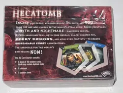 Hecatomb Trading Card Game Premiere Starter Deck 40 Random Cards Rulebook, New - Image 2