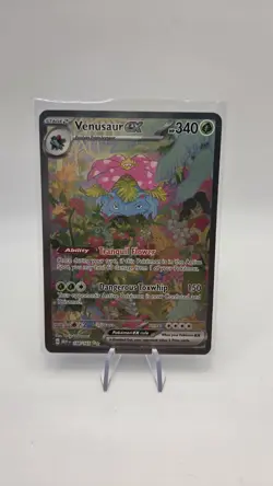 Pokemon TCG Venusaur EX Card 198/165 SV Sir Scarlet & Violet 151 - Image 1