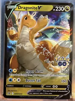 Dragonite V SWSH235 SWSH: Sword & Shield Promo Cards Holo PSA 10 - Image 2