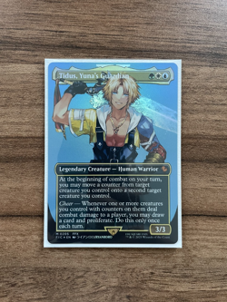 Tidus, Yuna’s Guardian - (Borderless) - Foil NM - Final Fantasy - MTG English - Image 1