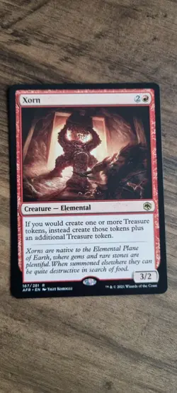 Xorn - R - 167 - Adventures in the Forgotten Realms - NM - MTG - Image 1