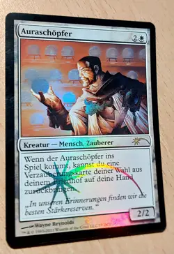 Mtg Magic: +FOIL+ Auraschopfer / Auramancer, DEUTSCH Nearmint, Tutor - Image 1