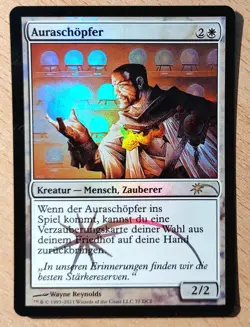 Mtg Magic: +FOIL+ Auraschopfer / Auramancer, DEUTSCH Nearmint, Tutor - Image 2