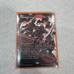 Magic MTG Teenage Mutant Ninja Turtles TMNT Borderless #11 Doubling Season - Image 1