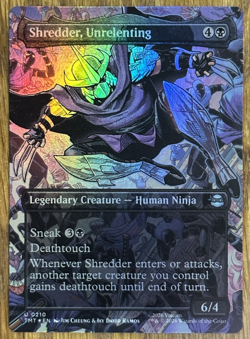 Teenage Mutant Ninja Turtles, Shredder, Unrelenting - Borderless Foil - Image 1