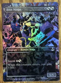 Teenage Mutant Ninja Turtles, Foot Ninjas - Borderless Foil - Image 1