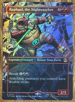 Teenage Mutant Ninja Turtles, Raphael, the Nightwatcher - Borderless Foil - Image 1