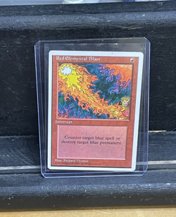 MTG - Magic the Gathering 4th Edition (1995) Red Elemental Blast - Image 1