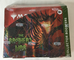 Sealed The Brothers' War Collector Booster Box Magic MTG - Image 1