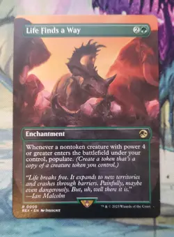 MTG Life Finds a Way - Jurassic World (NM) - Image 1