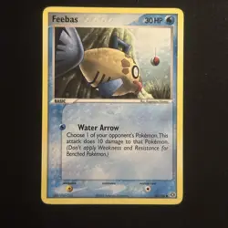 Feebas 50/106 Common Regular | EX Emerald 2005 | Pokemon TCG English Vintage LP - Image 1