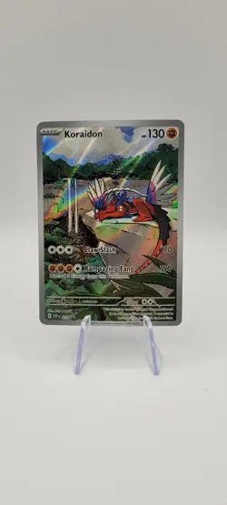 Pokemon TCG: Koraidon SVP014 Black Star Promo Holofoil - NM - Image 1