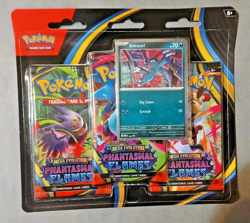 Pokemon TCG: Phantasmal Flames Sneasel/Weavile 3-Pack Blister Set, Brand New - Image 1