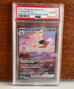 2023 Pokemon Mew En Charizard Ex Special Illustration Rare #199 151 PSA 10 - Image 1