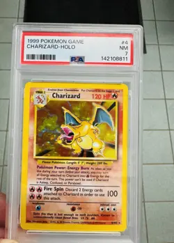Pokemon TCG Base Set Charizard Holo Rare - Image 2