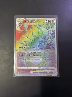 Pokemon TCG - Giratina VSTAR 201/196 SWSH Lost Origin Secret Rare Holo | NM - Image 1