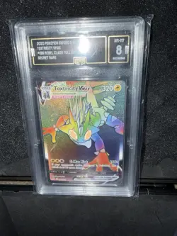 Pokemon TCG Toxtricity VMAX Rebel Clash Holo Secret Rare 196/192 Near Mint - Image 1