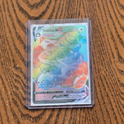2020 Pokemon TCG - Snorlax Vmax Rainbow - Sword & Shield Secret Rare #206/202 MT - Image 1