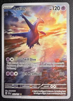 Latios Illustration Rare 203/191 - Surging Sparks Pokemon - Image 1