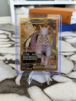 Pokemon TCG Team Rockets Mewtwo EX Special 240/182 Destined Rivals - Image 1