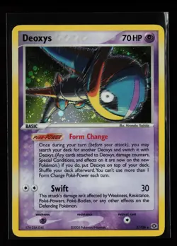 Deoxys (Speed Forme) 2/106 Holo Rare Emerald Pokemon Card - Image 1