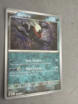 Pokemon TCG * SV Obsidian Flames * 136/197 Darkrai REVERSE HOLO RARE HOLO * NM - Image 2