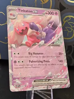 Tinkaton ex 031 Sv: Scarlet & Violet Promo Holo Black Star Promo Pokemon TCG NM - Image 2