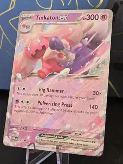 Tinkaton ex 031 Sv: Scarlet & Violet Promo Holo Black Star Promo Pokemon TCG NM - Image 3