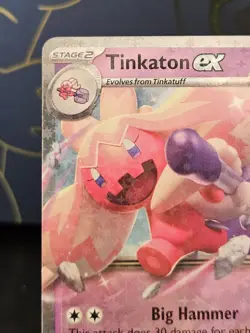 Tinkaton ex 031 Sv: Scarlet & Violet Promo Holo Black Star Promo Pokemon TCG NM - Image 4