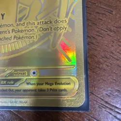 Pokemon TCG Mega Charizard Y Ex 294/217 Gold Ultra Rare Ascended Heroes NM/M Eng - Image 2