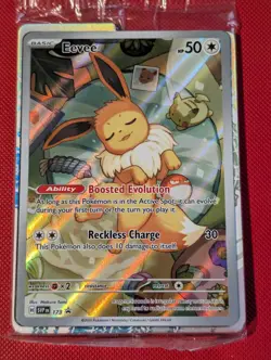 Pokemon TCG - Eevee - SVP173 Illustration SEALED - Prismatic Evolutions Promo - Image 1