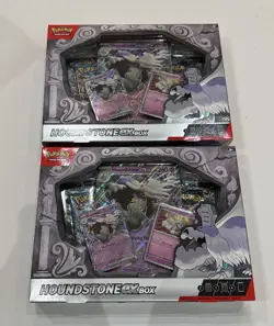 X2 Lot Pokemon Houndstone EX Premium Collection Box New Factory Sealed, 2 Boxes - Image 1