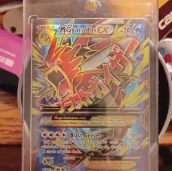 Pokemon M Gyarados EX Full Art Holo Ultra Rare Breakpoint 115/122 HP 240 - Image 1