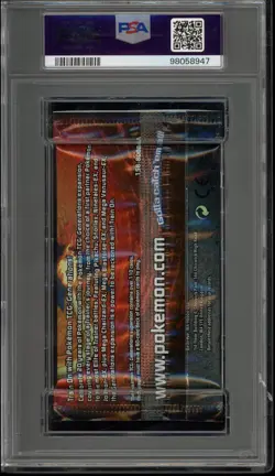 Pokemon XY Generations Charizard Art Sealed Booster Pack DAMAGED SLAB PSA 9 - Image 2