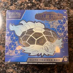 Pokemon TCG: Stellar Crown Pokemon Elite Trainer Box New Factory Sealed - Image 1