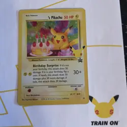 Pokemon ___'s Pikachu TCG 25th Birthday Celebration Edition - Image 1