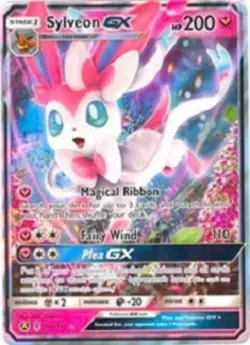 Damaged Sylveon GX - 92a/145 - Alternate Art Promo Pokemon Alternate Art Promos - Image 1