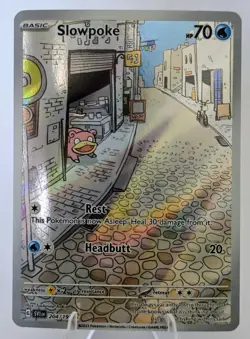 Pokemon: SV01 Scarlet & Violet Base Set Slowpoke 204/198 illustration Rare - NM - Image 1
